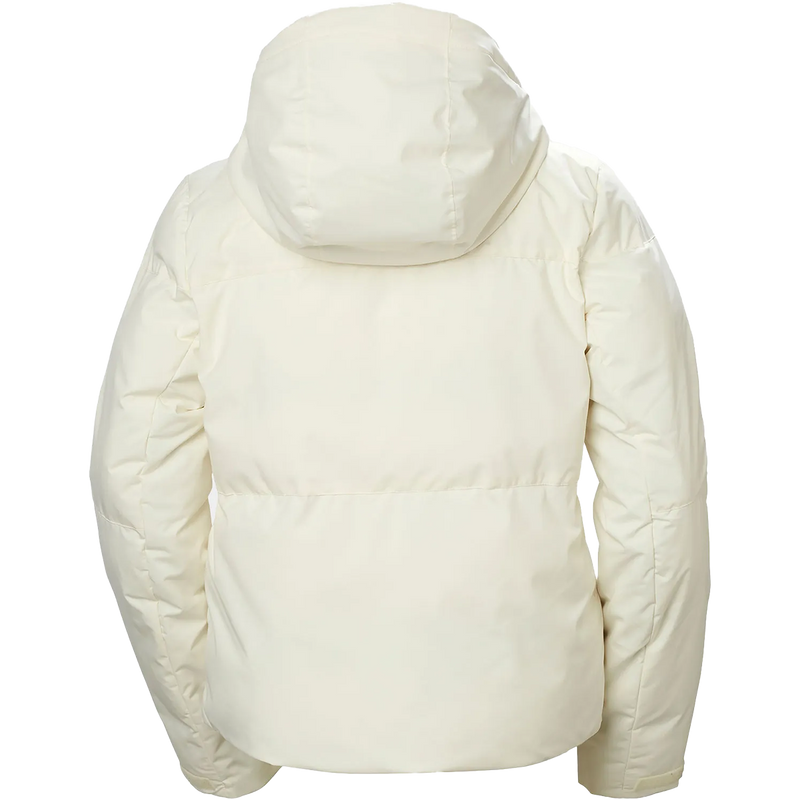 Women's Nora Short Puffy Jacket, Helly Hansen Women's Nora Short Puffy Jacket 047-Snow back