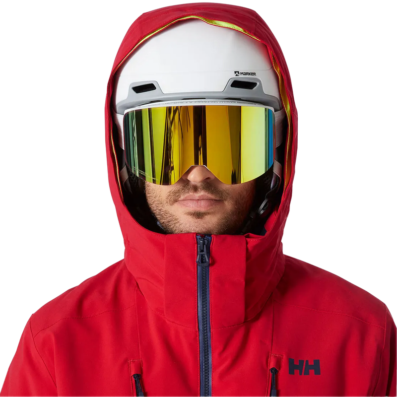 Men's Alpha 4.0 Jacket, Helly Hansen Alpha 4.0 Jacket 162-Red hood