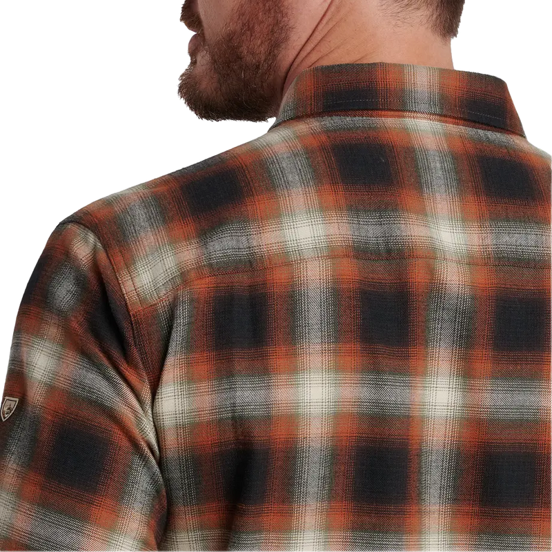 Men's Dillingr Long Sleeve, Kuhl Men's Dillingr Long Sleeve back collar and collar