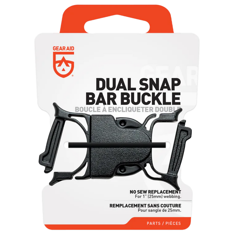 Dual Snap Bar Buckle 1", Gear Aid Dual Snap Bar Buckle 1"