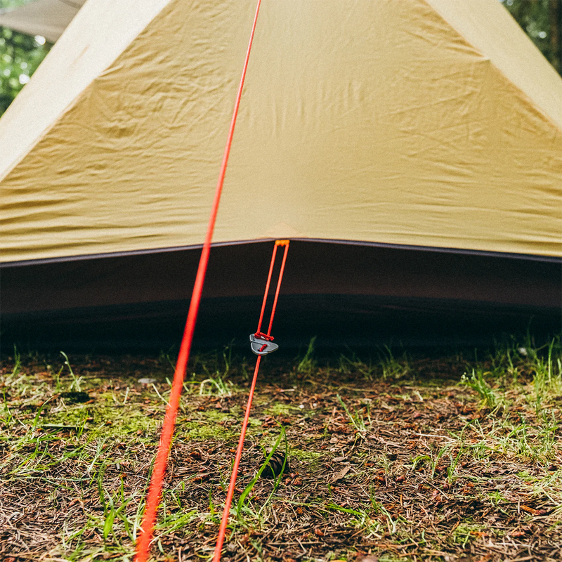 Light-Duty 175 Paracord 100 ft, Gear Aid 175 Paracord 100 ft Orange Reflective on tent