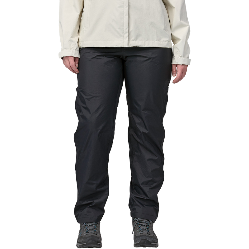 Women's Torrentshell 3L Pants - Regular, Women's Torrentshell 3L Pants - Regular BLK-Black on model front alt
