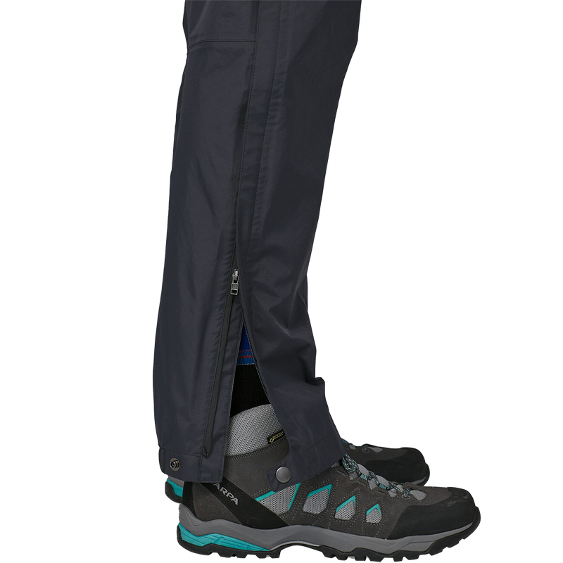 Women's Torrentshell 3L Pants - Short, Women's Torrentshell 3L Pants - Short BLK-Black cuff zipper and button