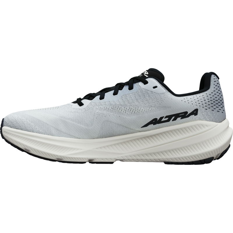 Men's Experience Flow 3, Altra Men's Experience Flow 3 in 224-Light Gray inside profile of right shoe