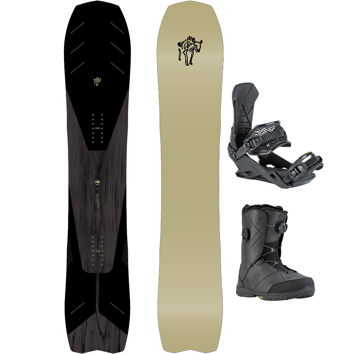 Arbor Snowboards Bryan Iguchi Pro Demo Snowboard Package alternate view