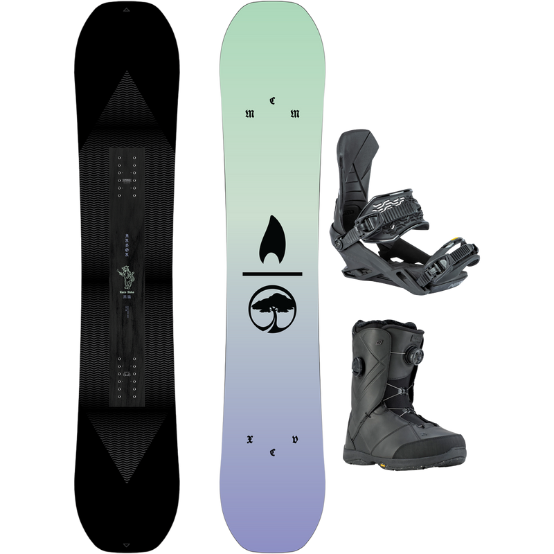 Arbor Snowboards Women's Kuro Neko Demo Snowboard Package, Featured Image