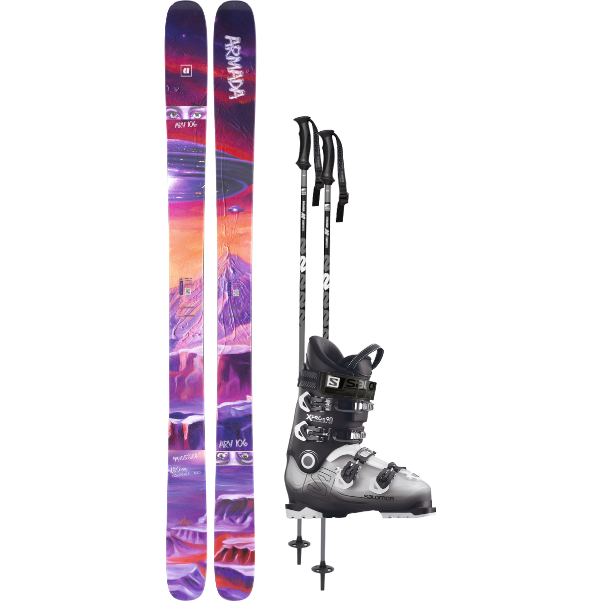 Armada ARV 106 Demo Ski Package alternate view