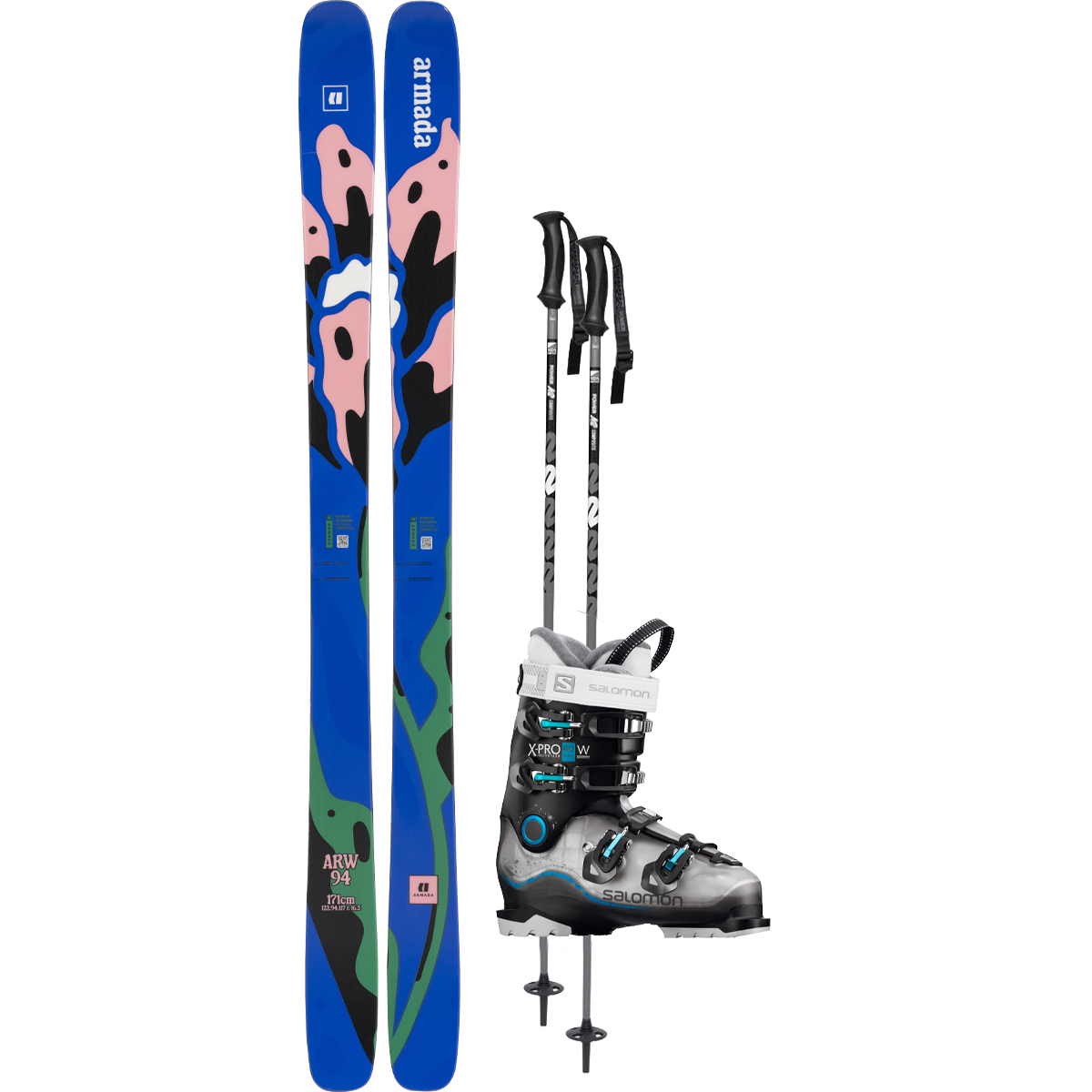 Armada Women's ARW 94 Demo Ski Package alternate view