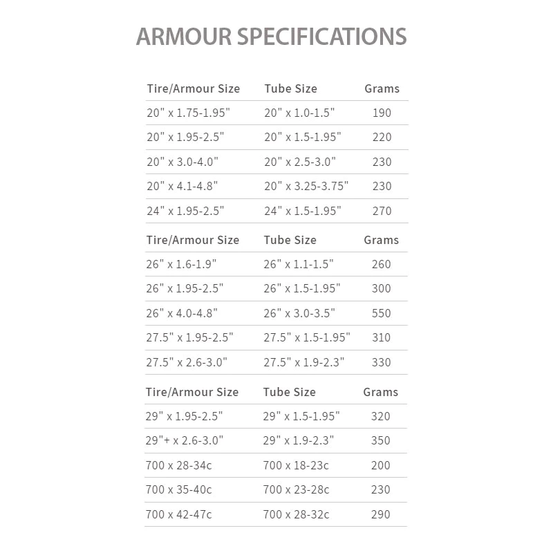 Armour Tire Insert 26 x 4.0-4.80 Single alternate view