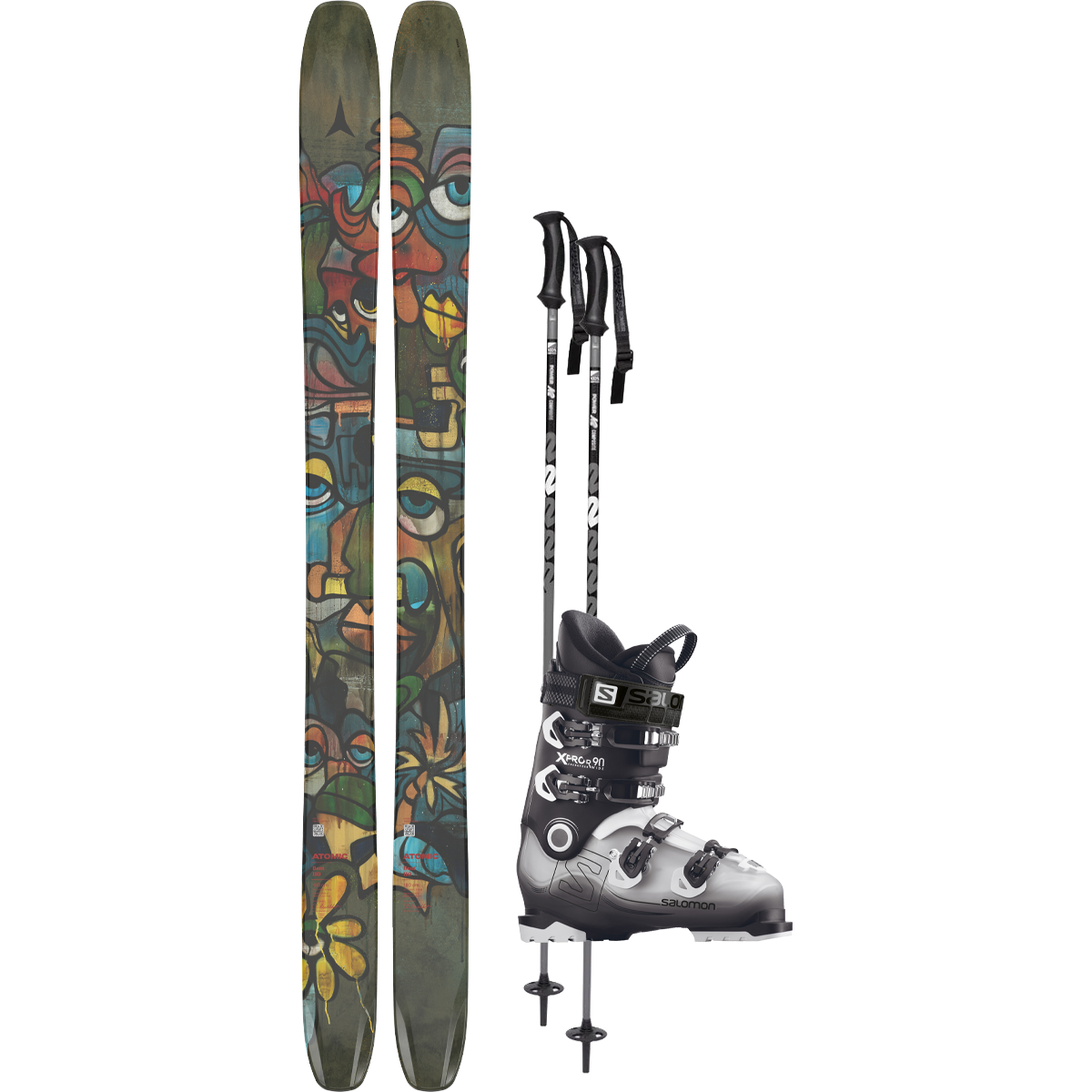 Atomic Bent 110 Demo Ski Package alternate view