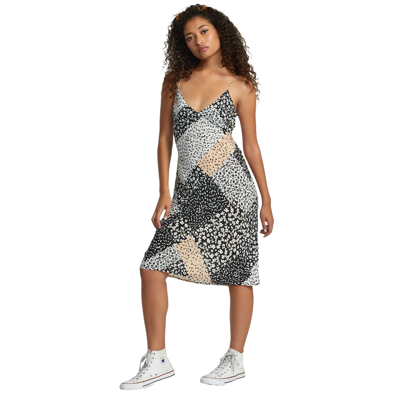 Women's Oh Lord Dress, RVCA Women's Oh Lord Dress RVB-RVCA Black