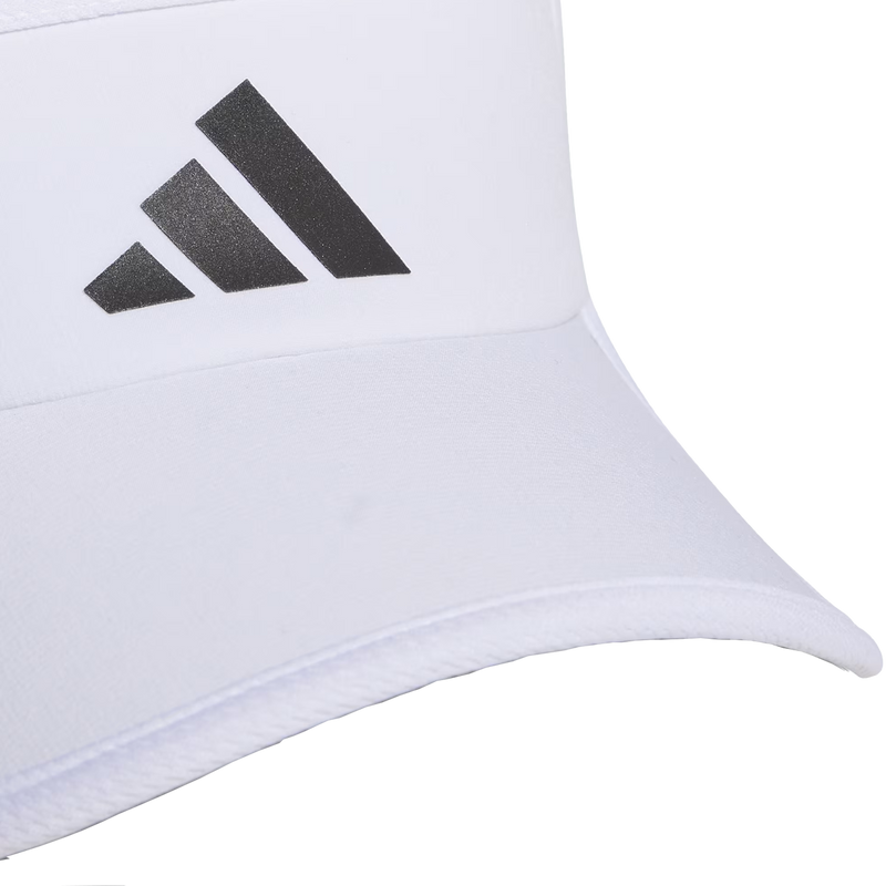 Men's Superlite 3 Visor, Adidas Superlite 3 Visor Logo Detail