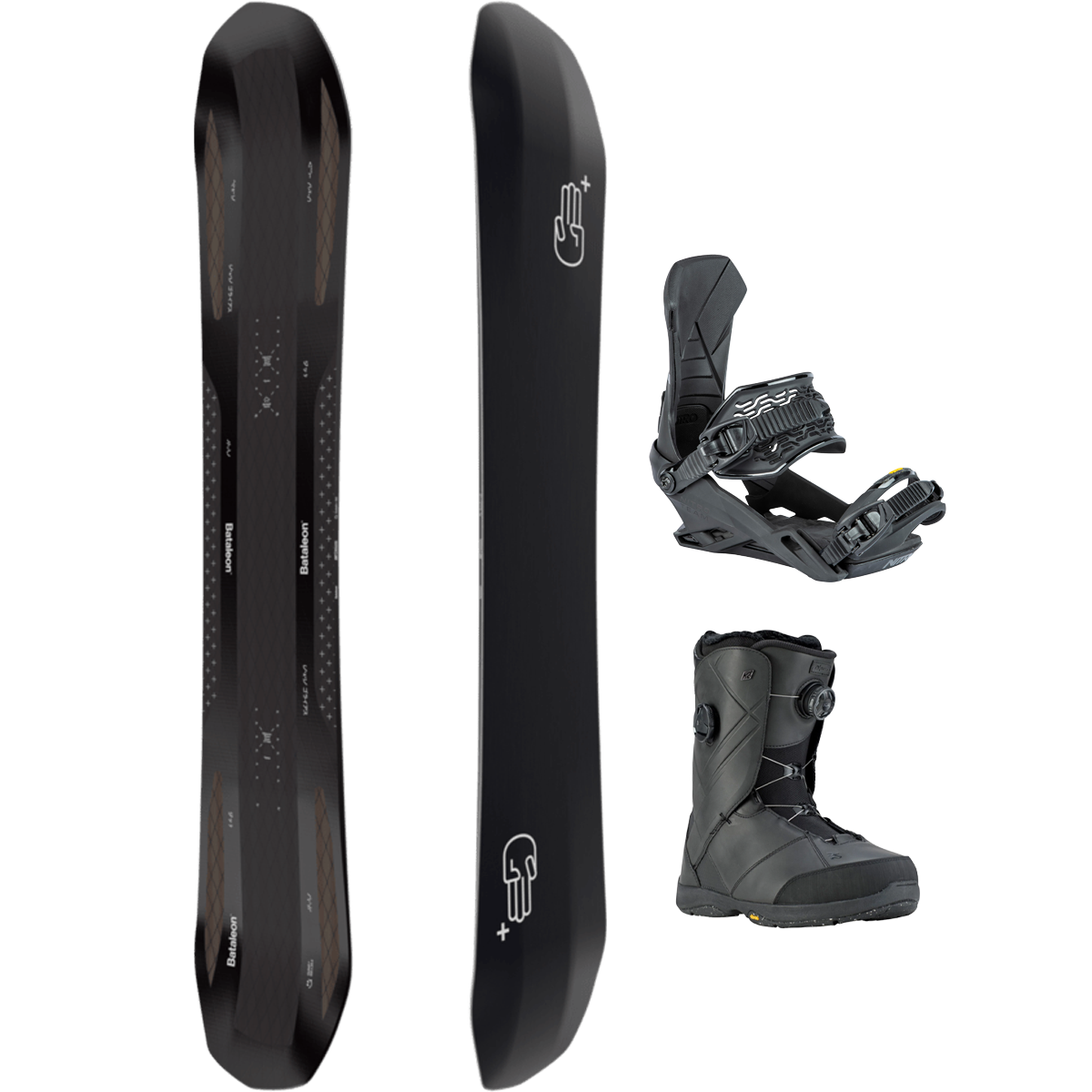 Bataleon Goliath+ Demo Snowboard Package alternate view