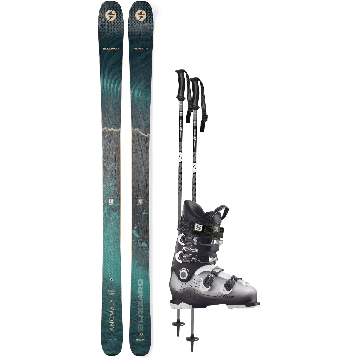 Blizzard Anomaly 94 Demo Ski Package alternate view