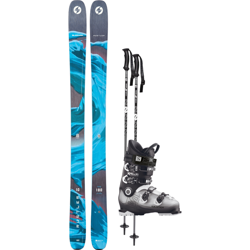 Blizzard Rustler 10 Demo Ski Package, Featured Image