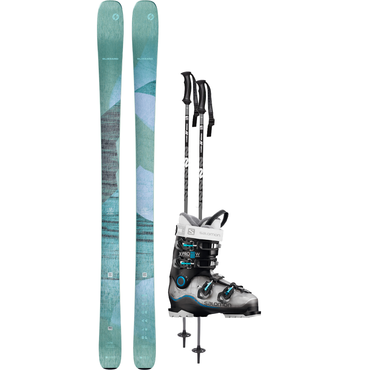 Blizzard Women's Black Pearl 84 Demo Ski Package – Sports Basement