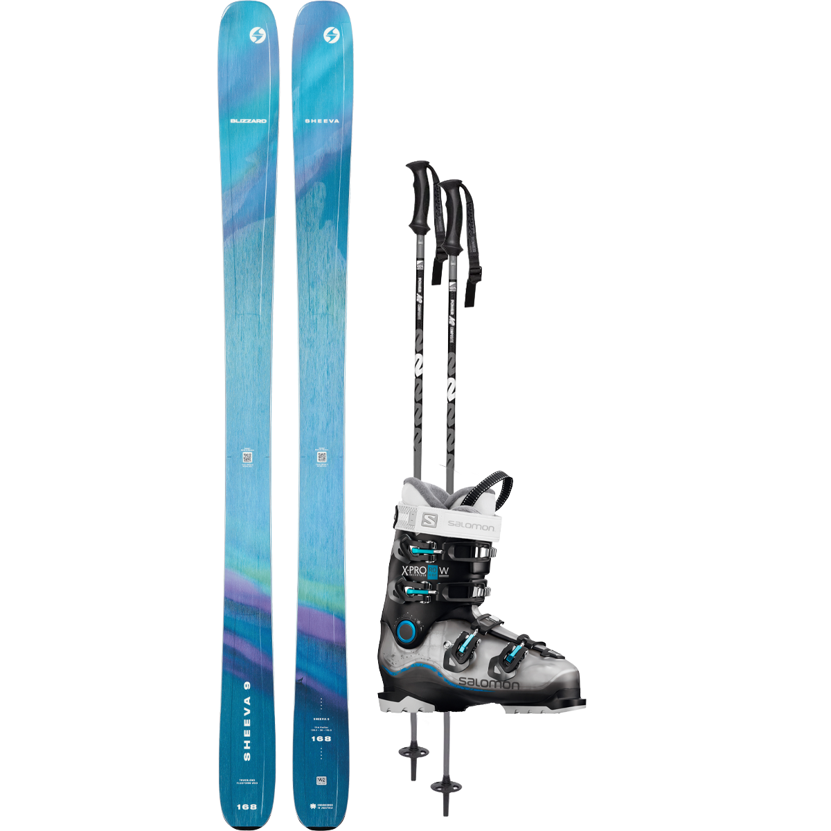 Sheeva スキー板 100cm 幅80mm LIZZARD 4.5 Blizzard Women's Sheeva 9 Demo Package – Sports Basement