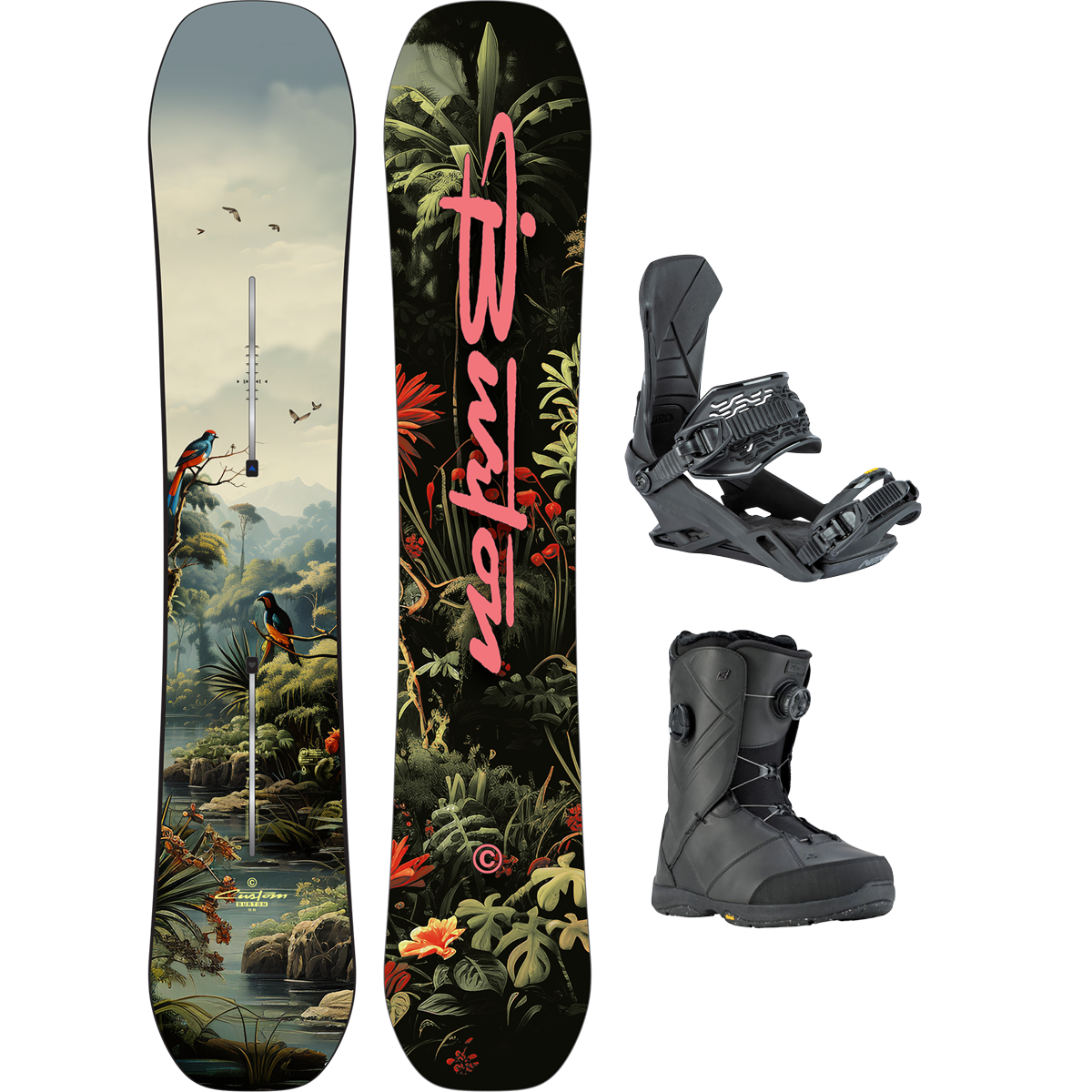 Burton Custom Camber Demo Snowboard Package alternate view