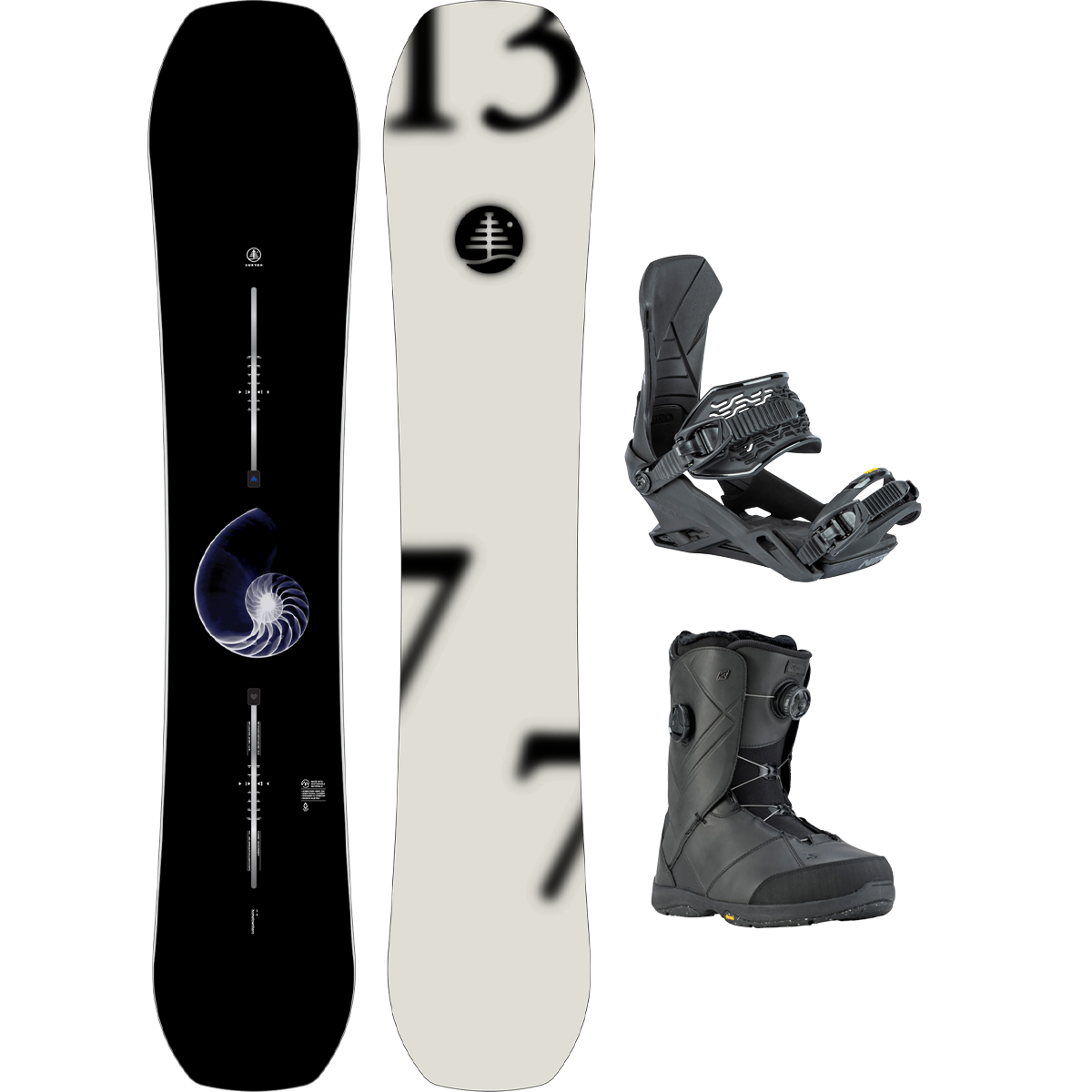 Burton Family Tree Hometown Hero Camber Demo Snowboard Package – Sports Basement