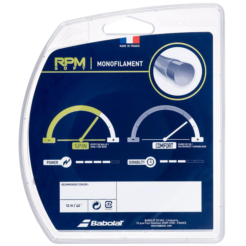 RPM Soft 17G, Babolat RPM Soft 17G 107-Grey back
