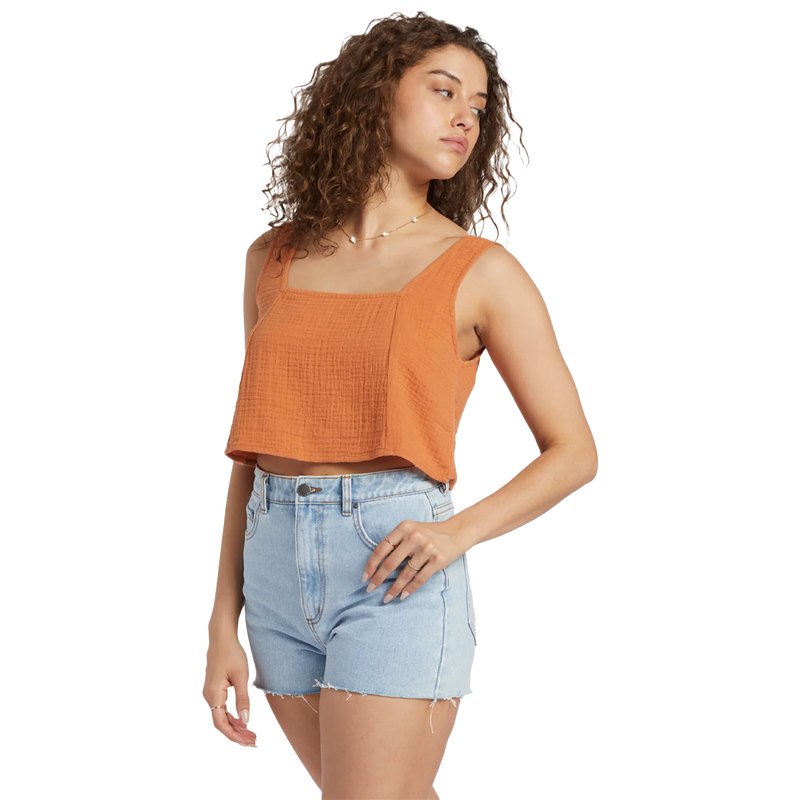 Women's Open Skies Top, Billabong W Open Skies Top Side View
