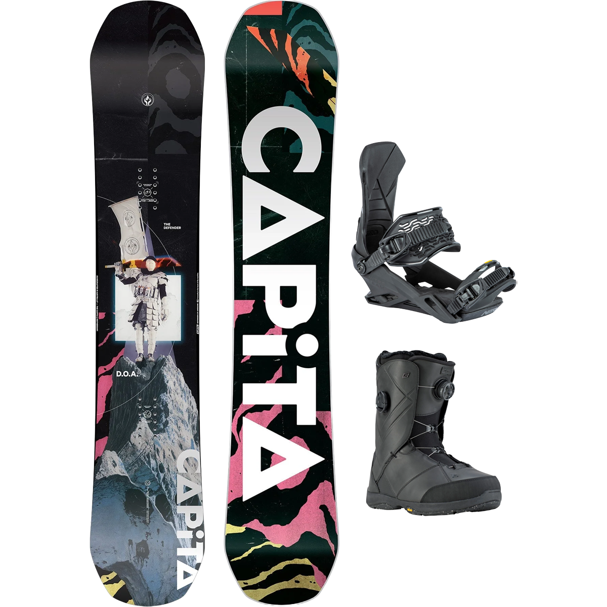 Capita D.O.A. Demo Snowboard Package – Sports Basement