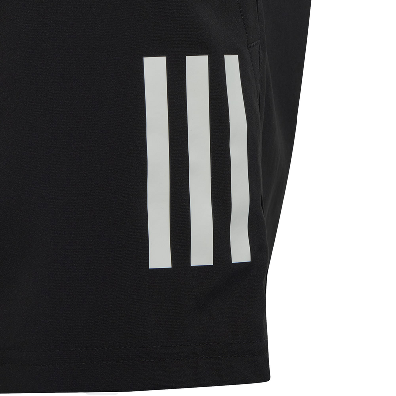 Boys Club 3 Stripe Shorts, Adidas Boys Club 3 Stripe Shorts black stripes