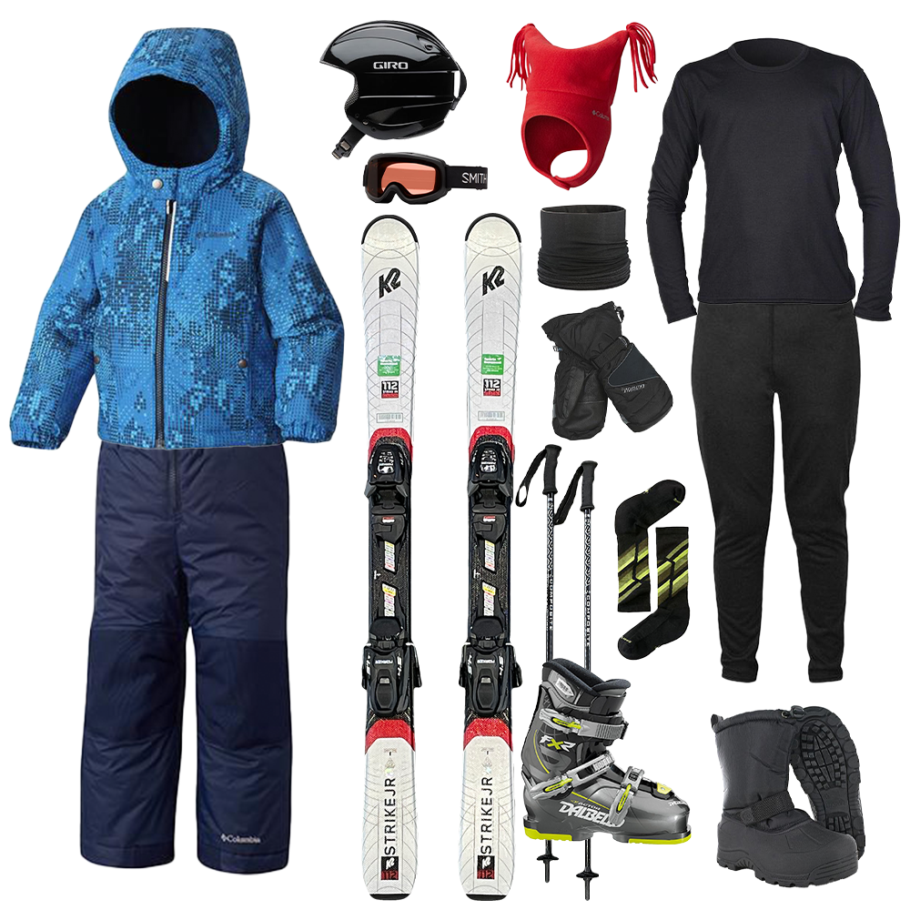 The Works Package - Toddler's Ski alternate view
