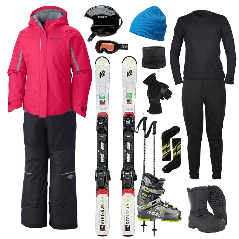 The Works Package w/ Bibs - Girl's Ski, Featured Image