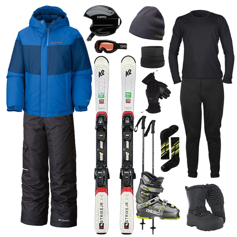 Columbia The Works Package w/ Pants - Boy's Ski, Featured Image