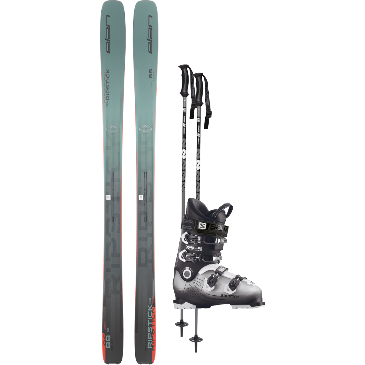 Elan Ripstick 88 Demo Ski Package alternate view