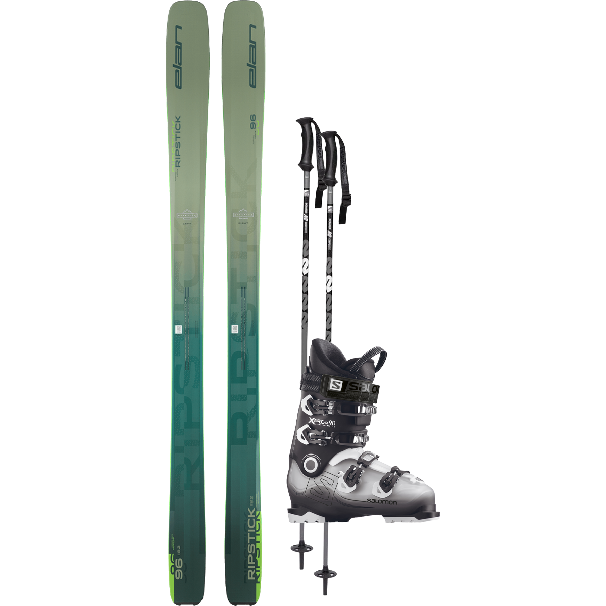 Elan Ripstick 96 Demo Ski Package alternate view