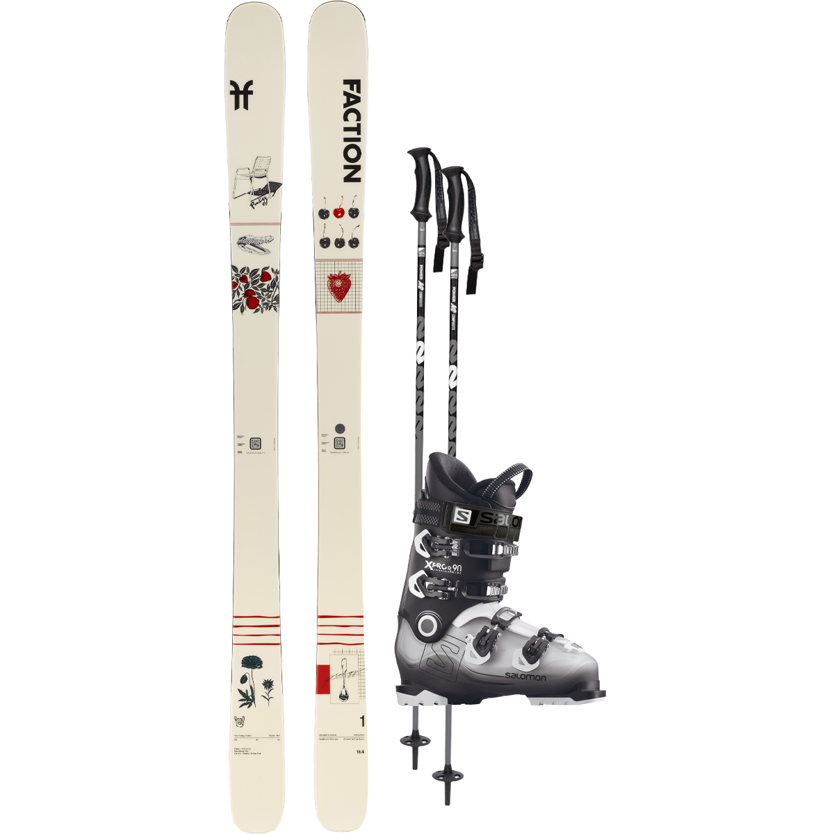 Faction Prodigy 1 Capsule Demo Ski Package alternate view