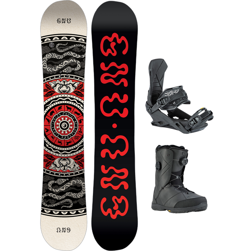 GNU Women's Ladies Choice Demo Snowboard Package, Featured Image