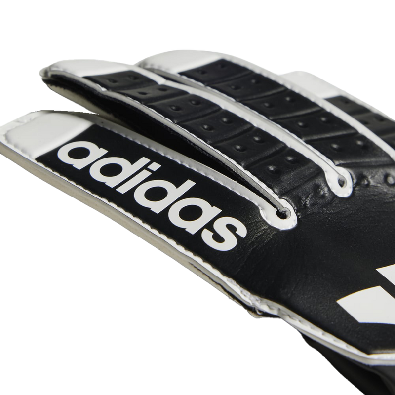 Youth Tiro Club Glove, Adidas Youth Tiro Club Glove Black/White logo