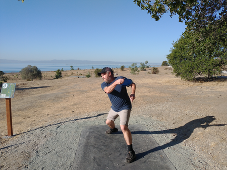 DISC GOLFING WITH BILL