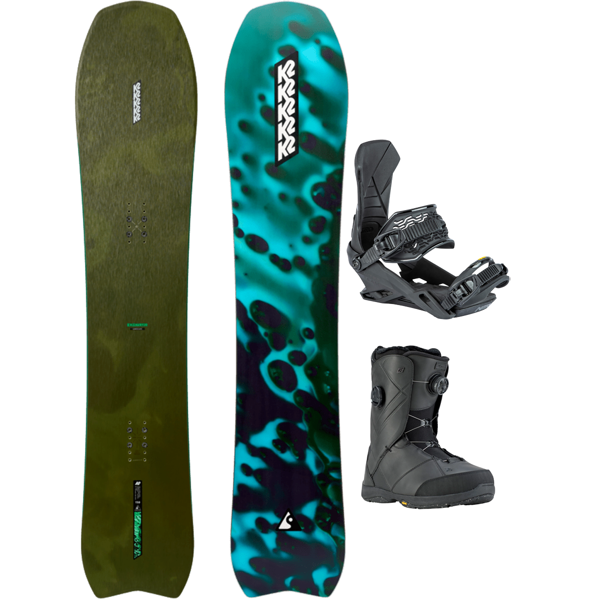 K2 Excavator Demo Snowboard Package alternate view