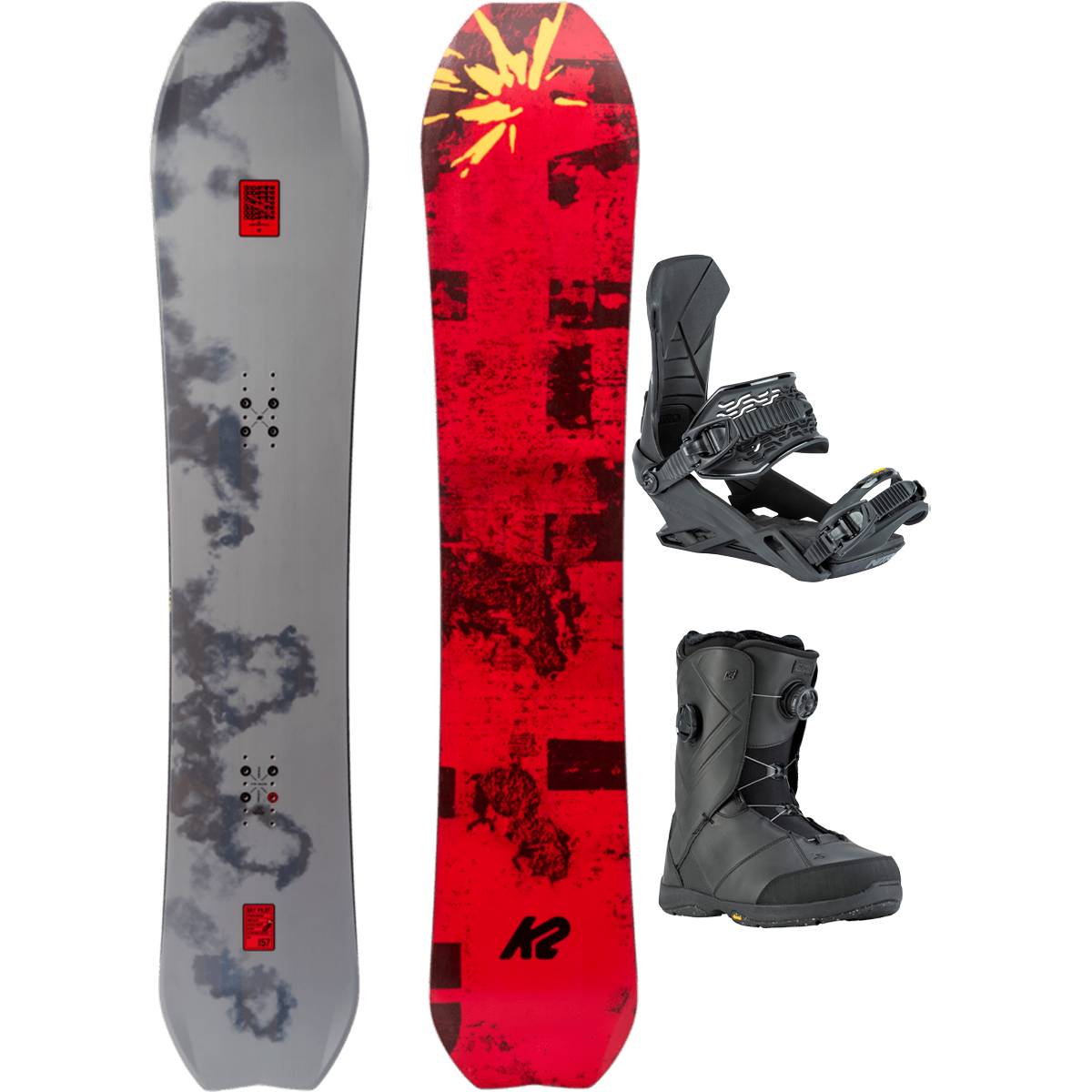 K2 Sky Pilot Demo Snowboard Package alternate view