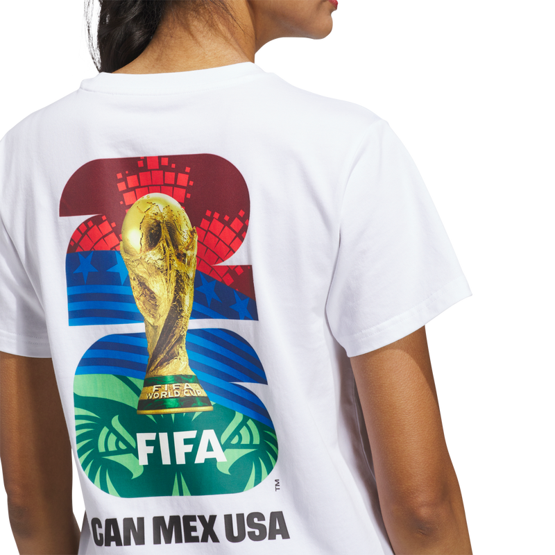 Women's World Cup OMB Tee, Adidas Women's World Cup OMB Tee Back Graphic