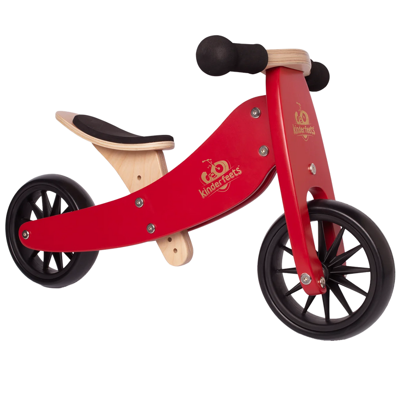 Tiny Tot Cherry Red, Kinderfeets Tiny Tot Cherry Red balance bike