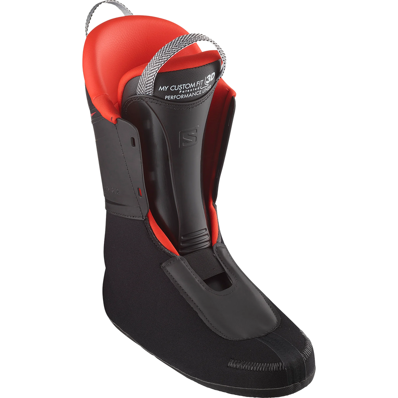 S/PRO HV 100, Salomon S/PRO HV 100 Black/Red/Beluga liner