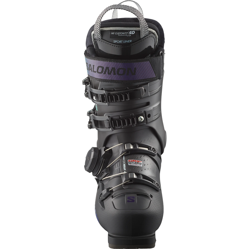 Women's S/Pro Supra BOA 95, Salomon Women's S/Pro Supra BOA 95 Black/Beluga/Spearmint front