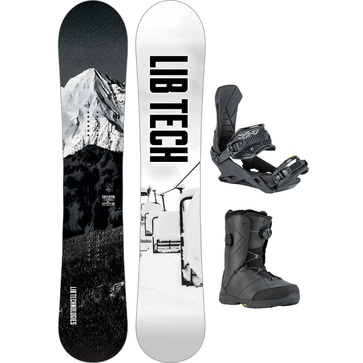 Lib Tech Cold Brew Demo Snowboard Package – Sports Basement