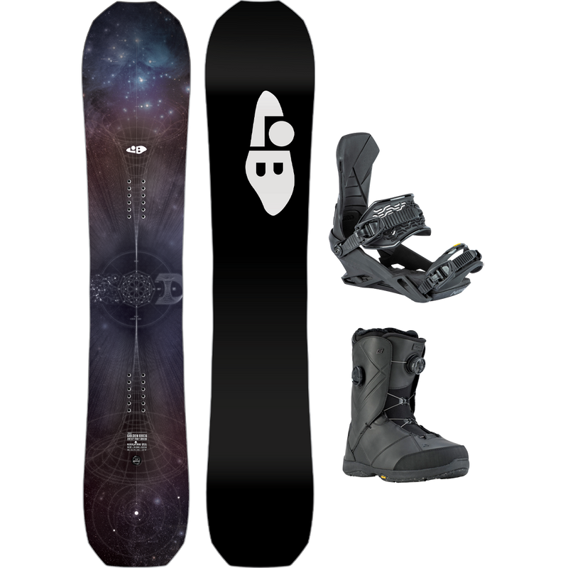 Lib Tech Golden Orca Demo Snowboard Package, Featured Image