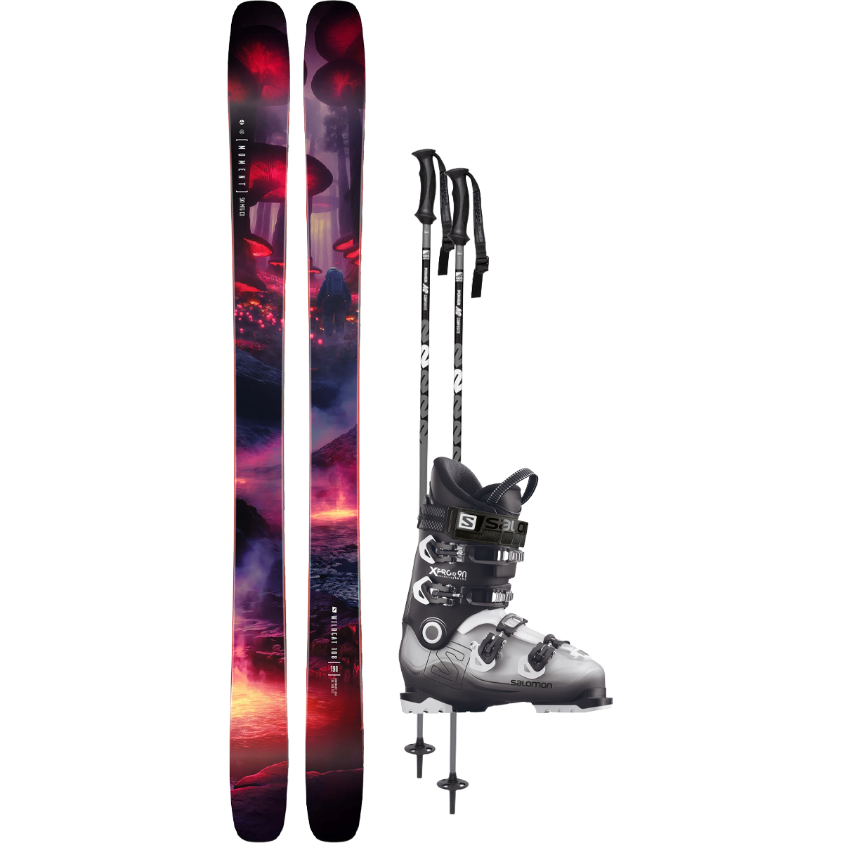 Moment Wildcat 108 Demo Ski Package – Sports Basement