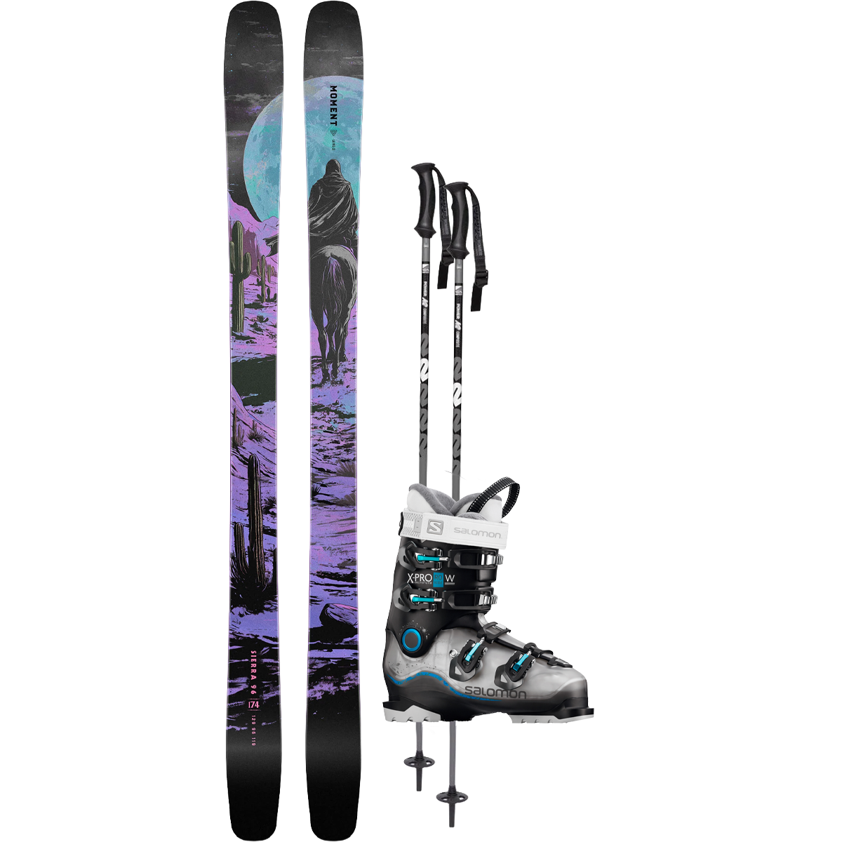 Moment Women's Sierra 96 Demo Ski Package alternate view