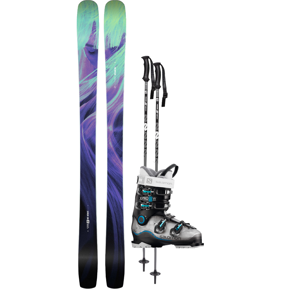 Moment Women's Siren 98 Demo Ski Package alternate view