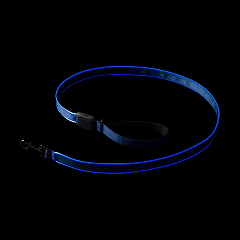 NiteDog Rechargeable LED Leash, Nite Ize NiteDog Rechargeable LED Leash lit up