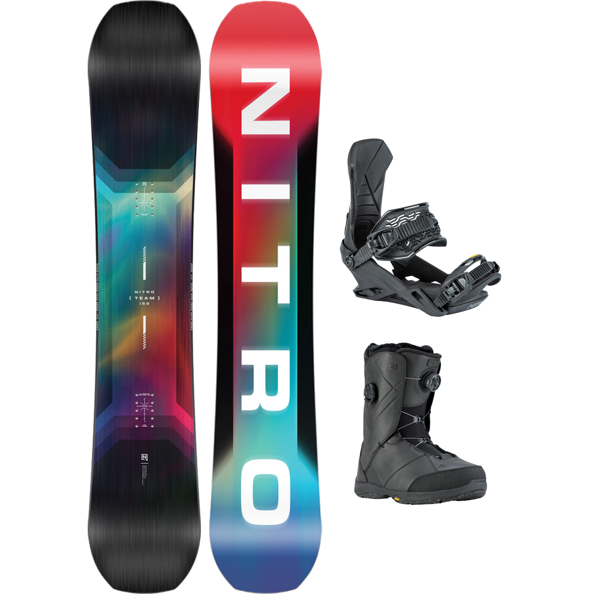 Nitro Team Demo Snowboard Package alternate view