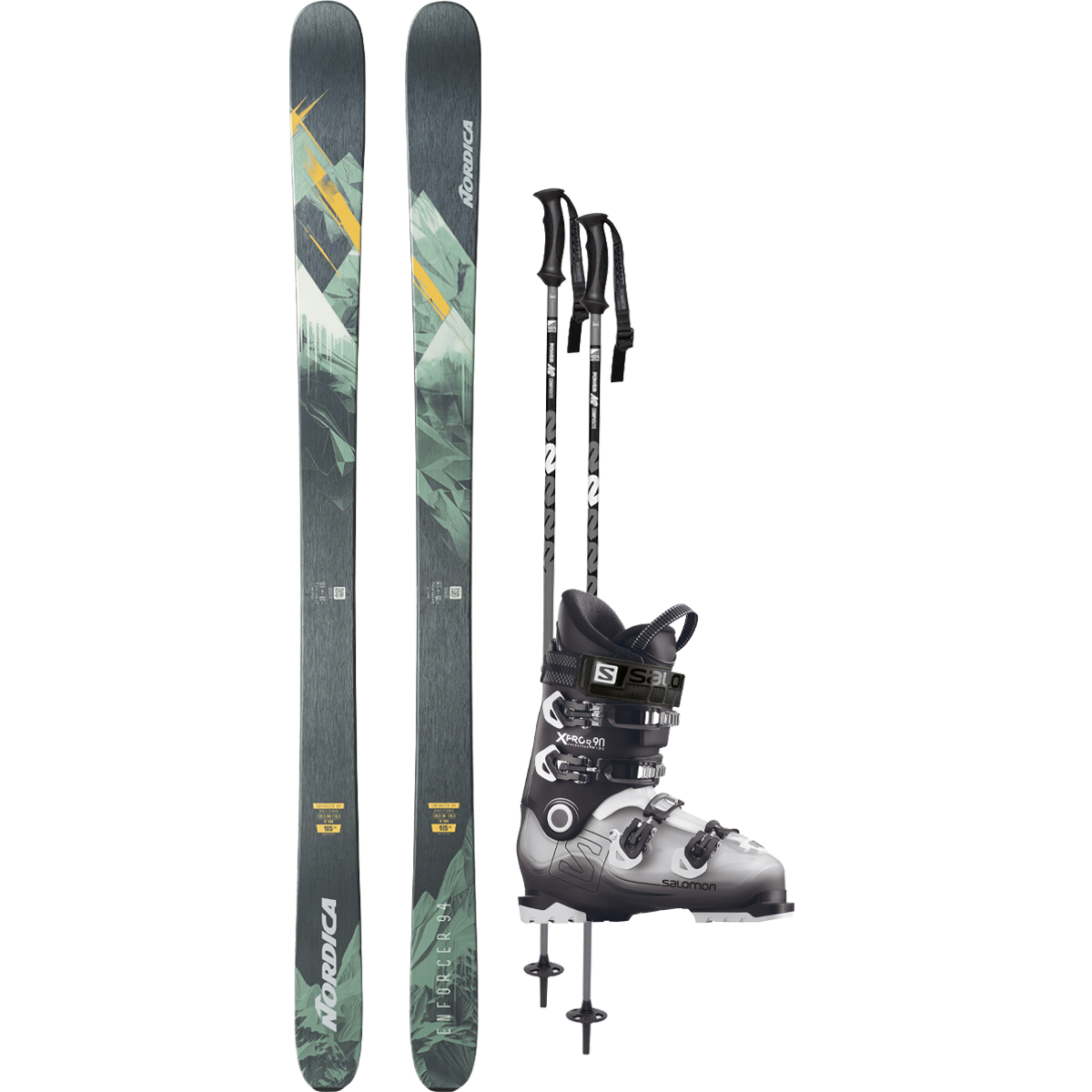 Nordica Enforcer 94 Demo Ski Package alternate view
